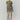 Folegandros Olive Green Zebra Skirt - BAIA