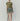Folegandros Olive Green Zebra Skirt - BAIA