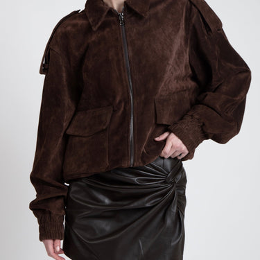 DRIFTWOOD WRAP BOMBER - BAIA