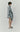 Trinidad Shirt Dress Blue Checkered - BAIA