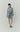 Trinidad Shirt Dress Blue Checkered - BAIA